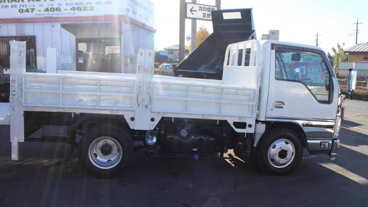 H25エルフ 平ボディー 3トン 垂直ゲート付|中古トラックの販売・買取・査定のアイナビ