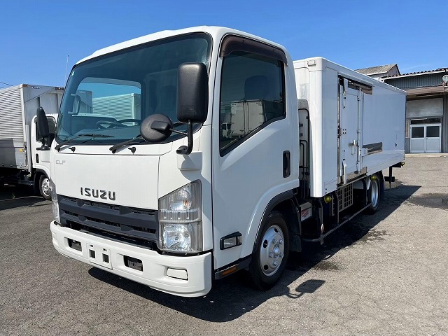 エルフ-30℃低温設定★ワイド×ロング★2室式・可動式仕切板★サイド扉|中古トラックの販売・買取・査定のアイナビ