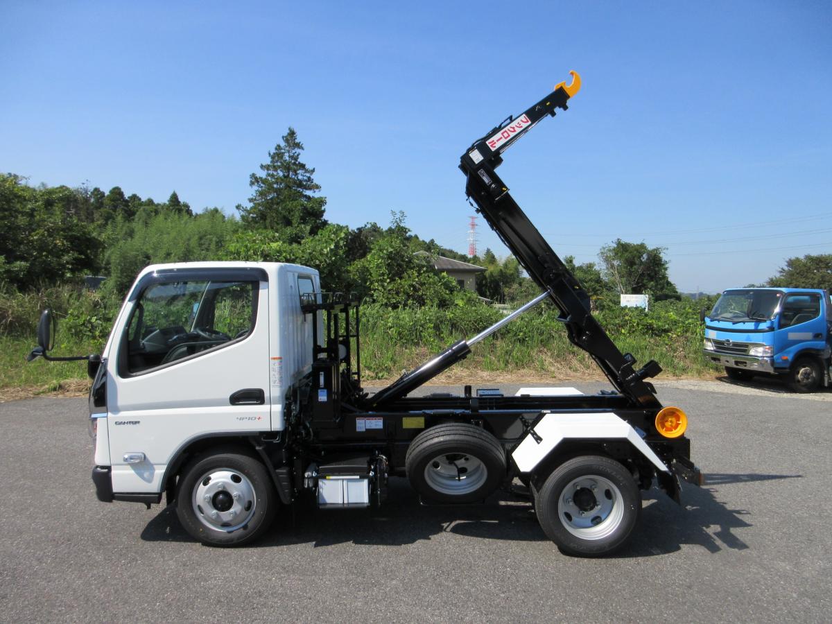 新型現行車 キャンター 極東製 フックロール !!|中古トラックの販売・買取・査定のアイナビ