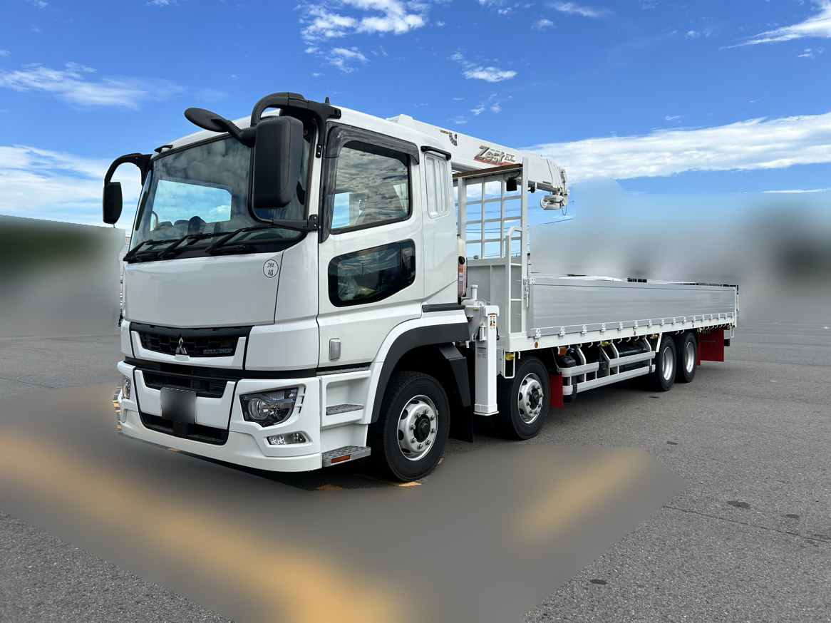 スーパーグレート 車検付☆未使用車積載13000Kgクレーン付平ボデ-|中古トラックの販売・買取・査定のアイナビ