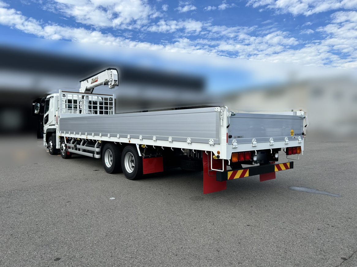 スーパーグレート 車検付☆未使用車積載13000Kgクレーン付平ボデ-|中古トラックの販売・買取・査定のアイナビ