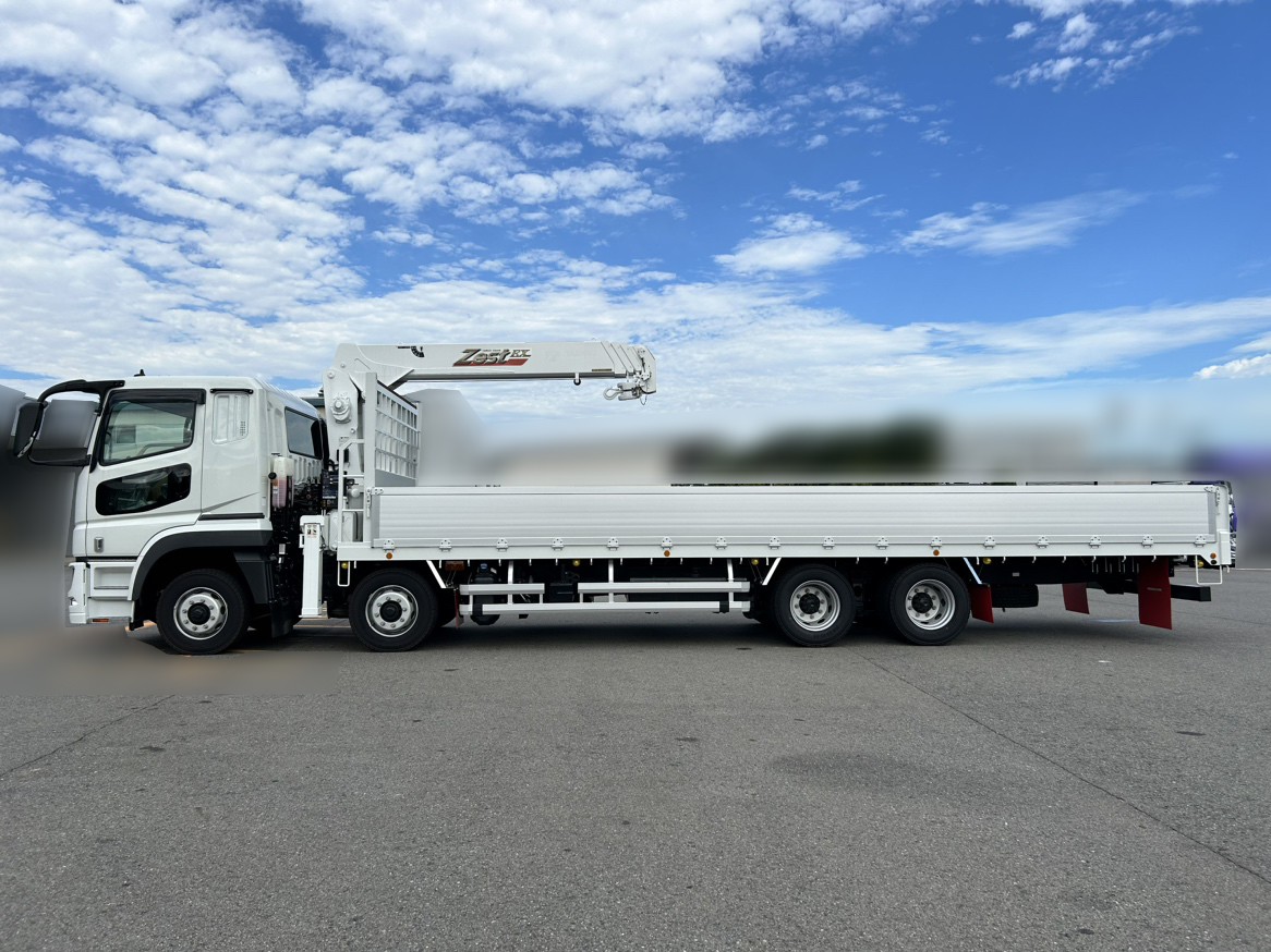 スーパーグレート 車検付☆未使用車積載13000Kgクレーン付平ボデ-|中古トラックの販売・買取・査定のアイナビ