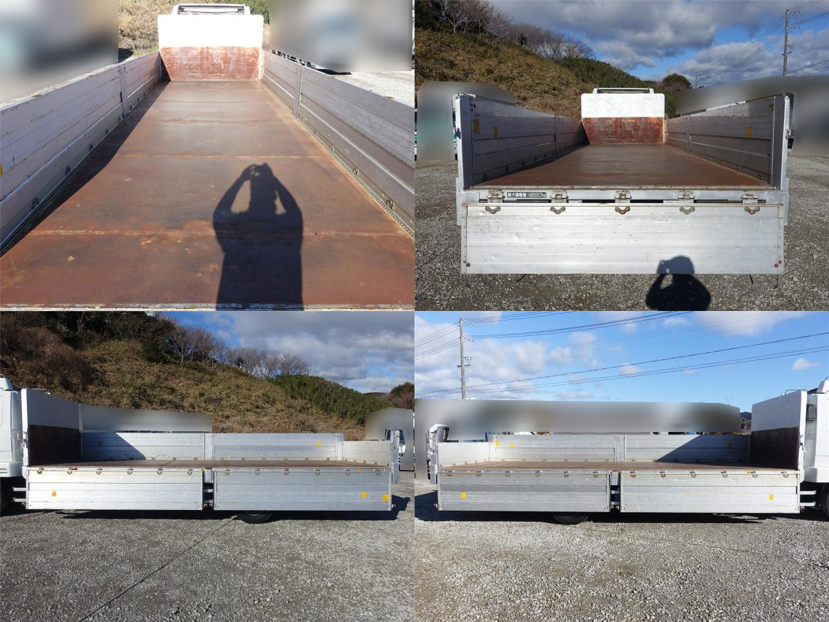 ファイター 増トン積載8t後輪エアサスワイド平ボディー|中古トラックの販売・買取・査定のアイナビ