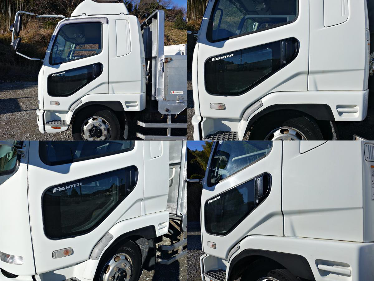 ファイター 増トン積載8t後輪エアサスワイド平ボディー|中古トラックの販売・買取・査定のアイナビ