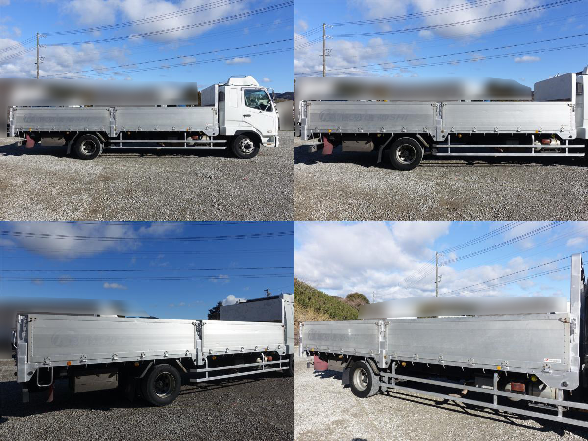 ファイター 増トン積載8t後輪エアサスワイド平ボディー|中古トラックの販売・買取・査定のアイナビ