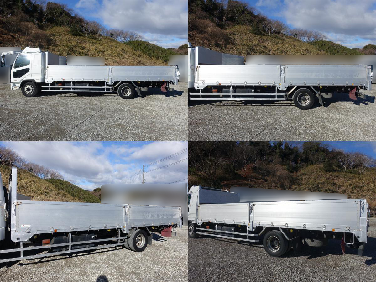 ファイター 増トン積載8t後輪エアサスワイド平ボディー|中古トラックの販売・買取・査定のアイナビ