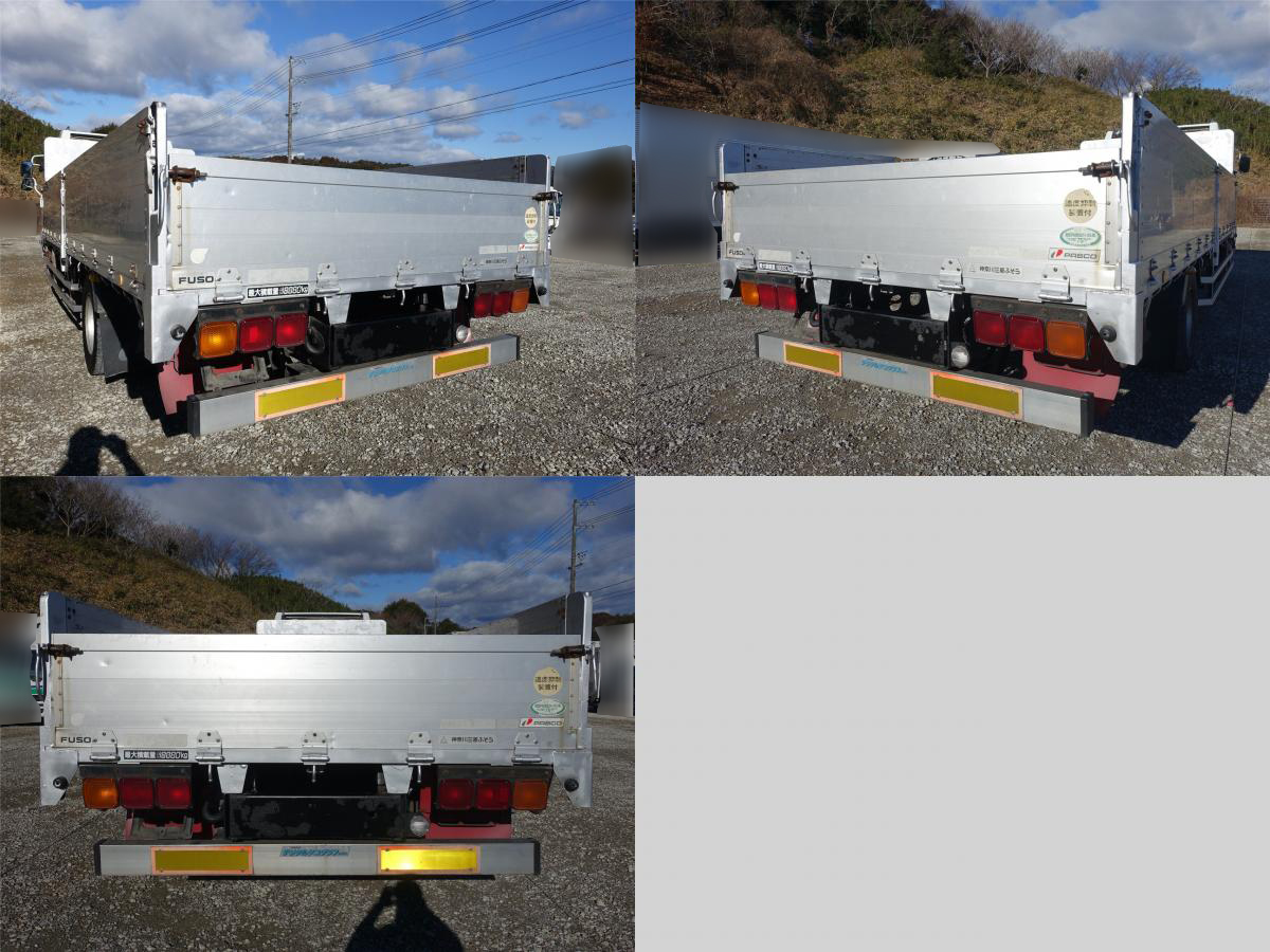 ファイター 増トン積載8t後輪エアサスワイド平ボディー|中古トラックの販売・買取・査定のアイナビ