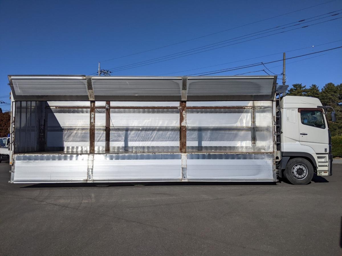 スーパーグレート 希少! H25 AT 3軸 9600ボディ チップ運搬車|中古トラックの販売・買取・査定のアイナビ