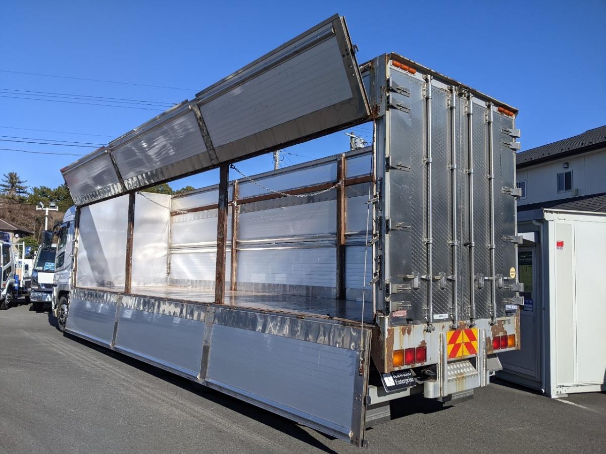 スーパーグレート 希少! H25 AT 3軸 9600ボディ チップ運搬車|中古トラックの販売・買取・査定のアイナビ