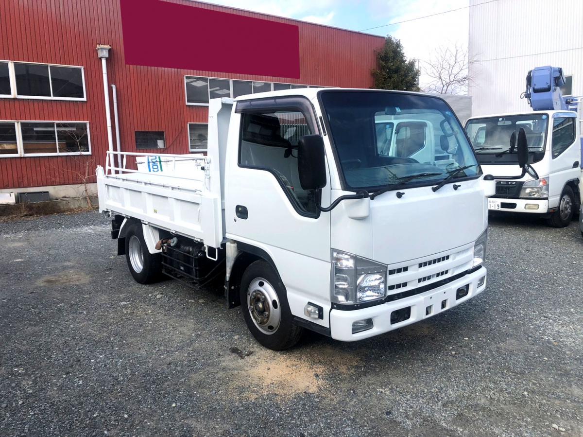平成24年いすゞエルフ3tダンプ低床SKG-NKR85AD|中古トラックの販売・買取・査定のアイナビ