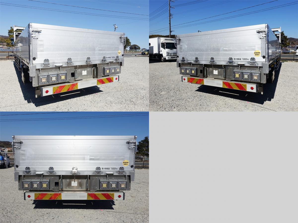 後輪エアサス増トン積載7.3tワイド平ボディー|中古トラックの販売・買取・査定のアイナビ