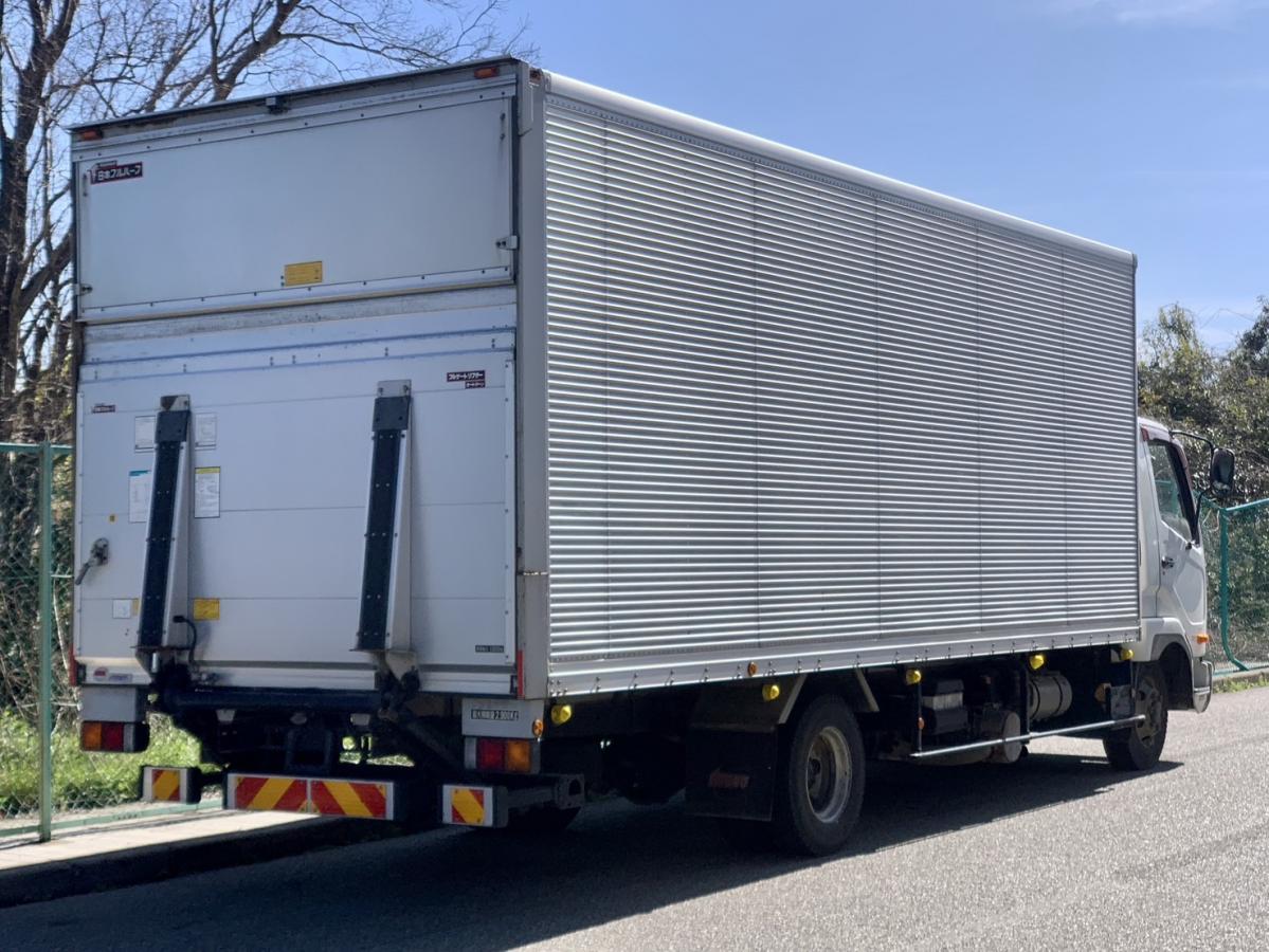 ファイター H27年式TKG-FK71F ワイド6.6m P/G付 アルミバン|中古トラックの販売・買取・査定のアイナビ