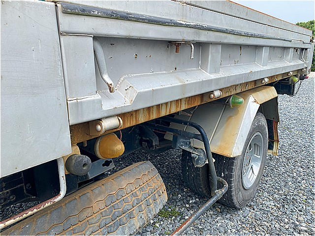 平成10年式☆三菱キャンター ダンプ4段ラジコンフックイン|中古トラックの販売・買取・査定のアイナビ