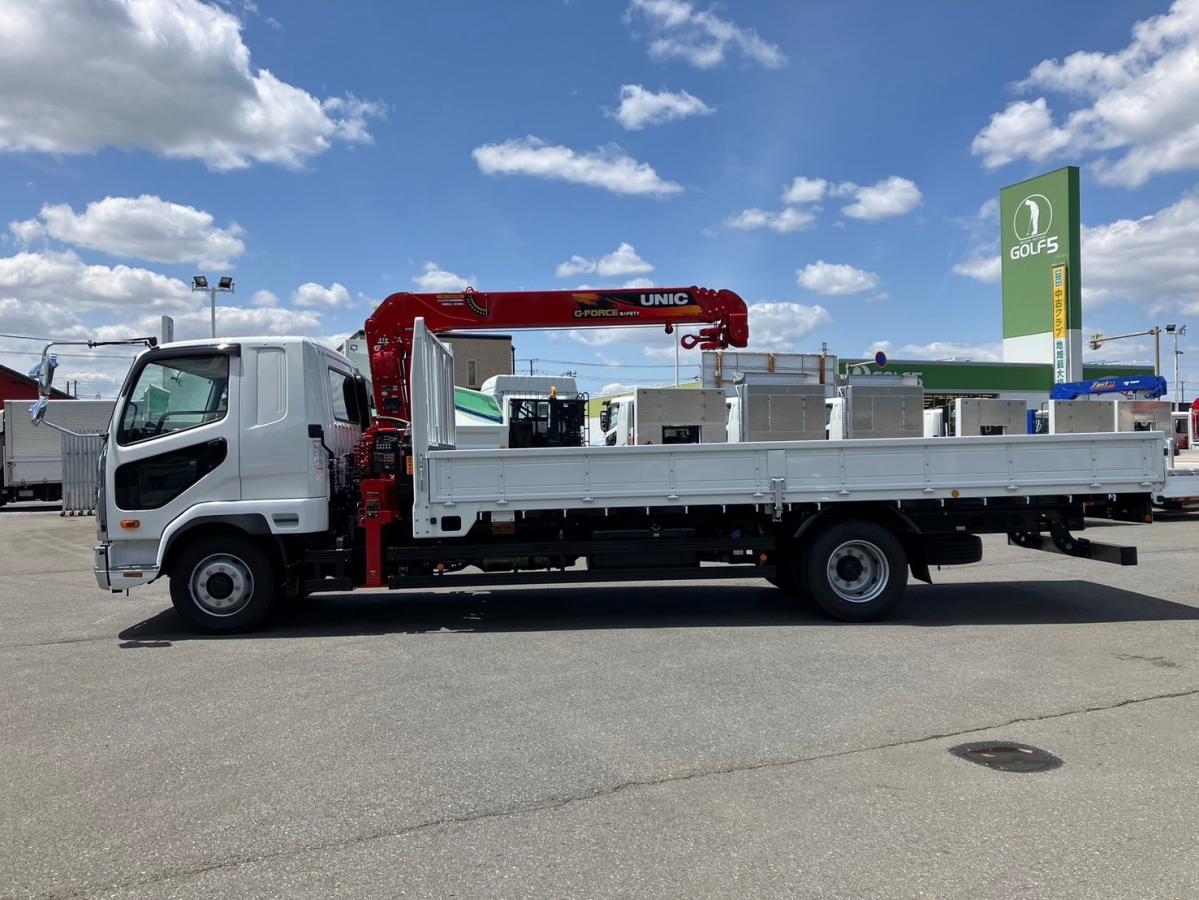 ☆未使用車 増トン クレーン ユニック ワイド 6.7mカット|中古トラックの販売・買取・査定のアイナビ