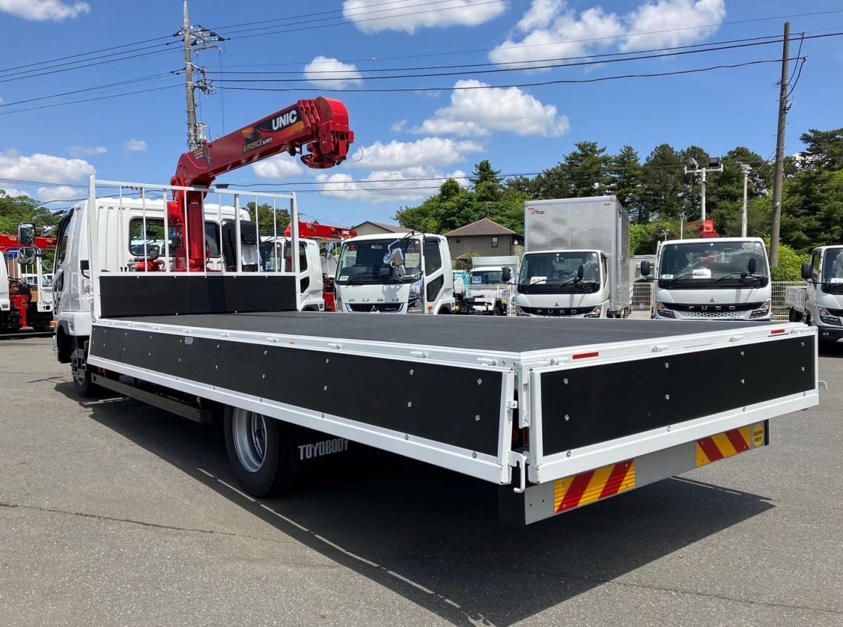 ☆未使用車 増トン クレーン ユニック ワイド 6.7mカット|中古トラックの販売・買取・査定のアイナビ