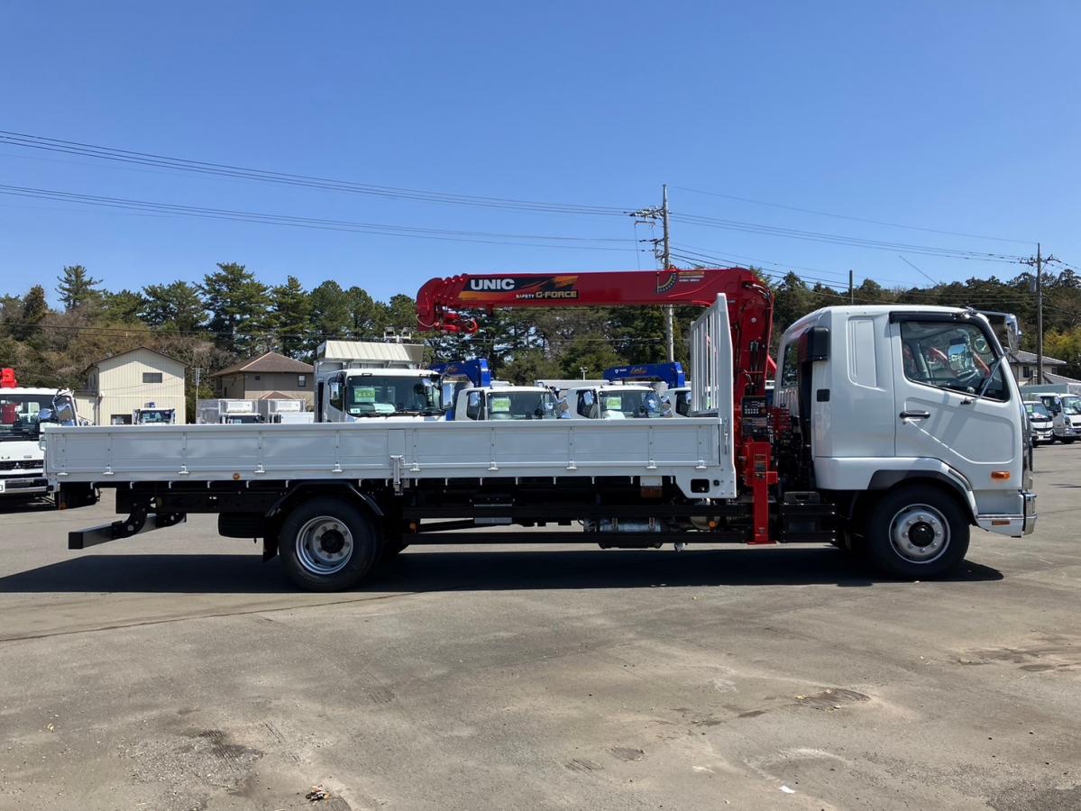 ☆未使用車 増トン クレーン ユニック 標準幅 6.7mカット|中古トラックの販売・買取・査定のアイナビ