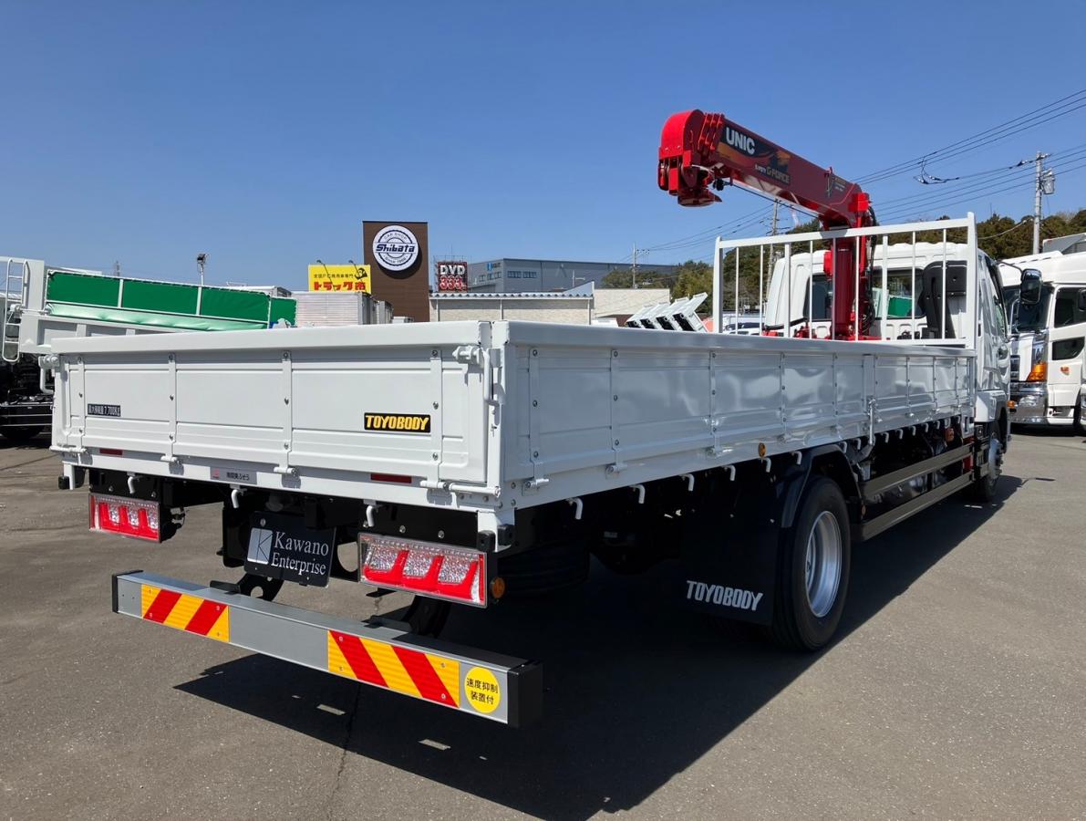 ☆未使用車 増トン クレーン ユニック 標準幅 6.7mカット|中古トラックの販売・買取・査定のアイナビ