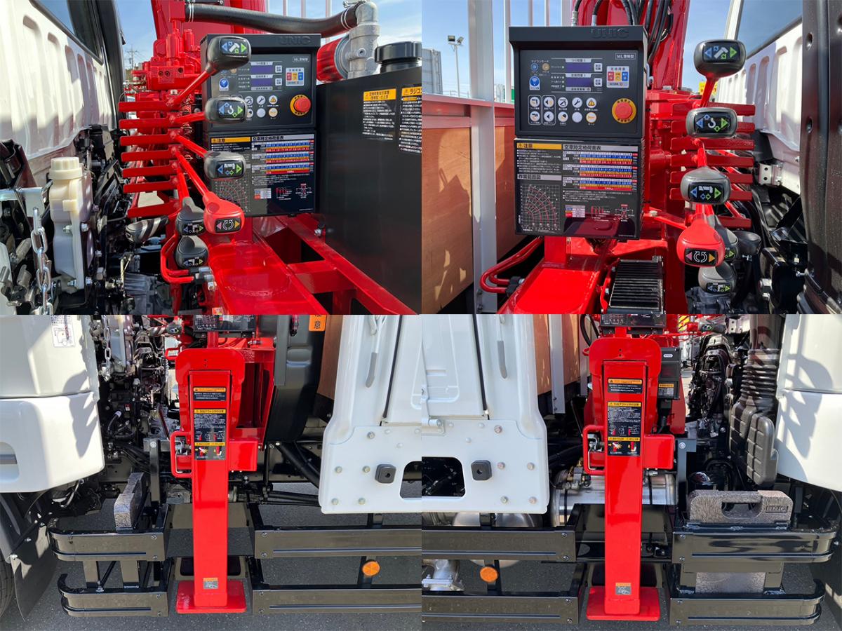 ☆未使用車 増トン クレーン ユニック 標準幅 6.7mカット|中古トラックの販売・買取・査定のアイナビ