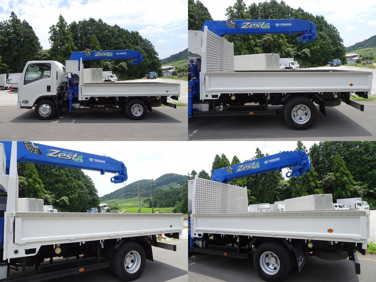 エルフ 全塗装仕上済 5段クレーンラジコン付 積載3550kg|中古トラックの販売・買取・査定のアイナビ