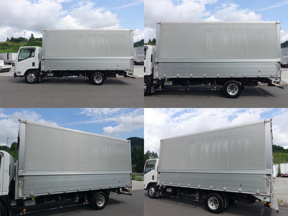 エルフ ワイド超ロング積載3.5tアルミウイングアルミウィング|中古トラックの販売・買取・査定のアイナビ