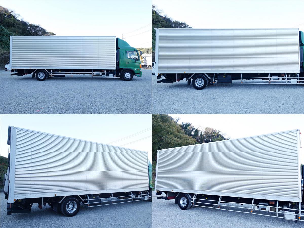 レンジャー 後輪エアサス跳上パワーゲート1t増トン積載7.2tアルミバン|中古トラックの販売・買取・査定のアイナビ