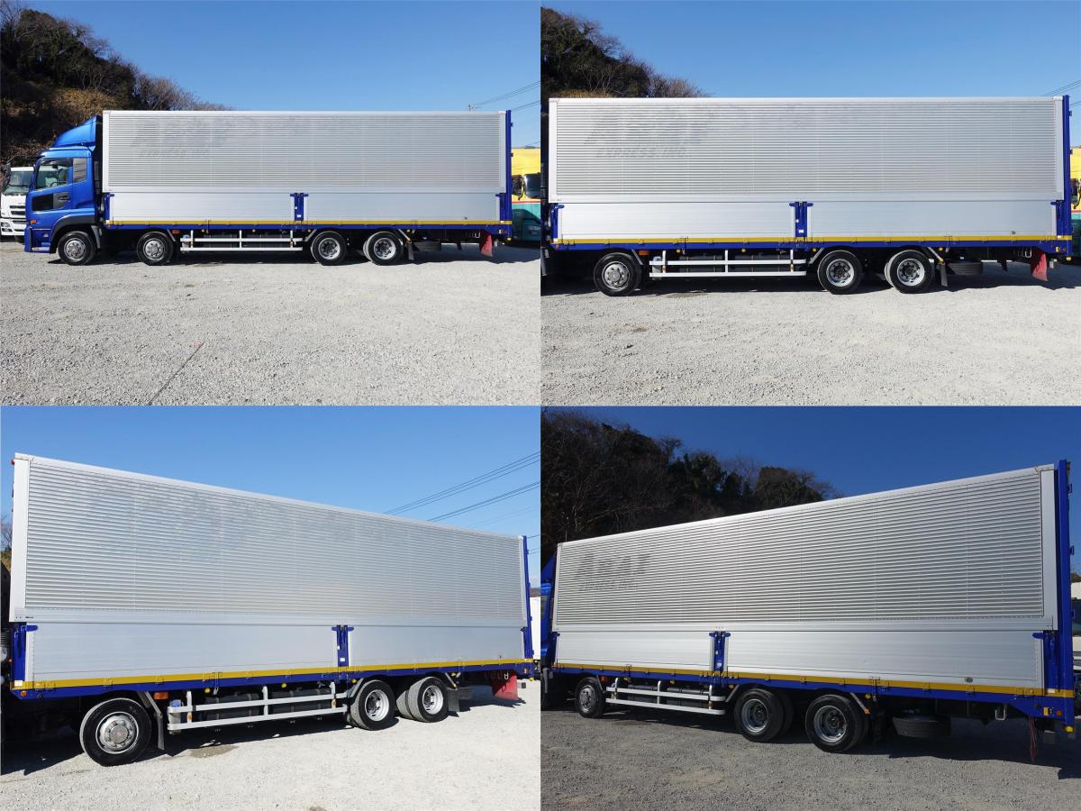 クオン 積載13.5t大型アルミウイングアルミウィング|中古トラックの販売・買取・査定のアイナビ