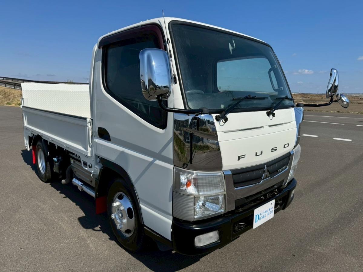 平成27年キャンター平ボディー4WDパワーゲート|中古トラックの販売・買取・査定のアイナビ