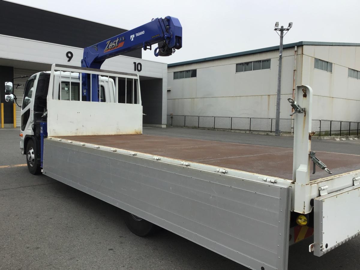 三菱ふそうファイター 3段クレーン付き アルミブロック|中古トラックの販売・買取・査定のアイナビ