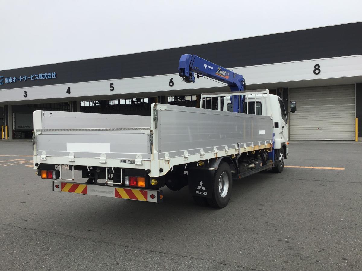 三菱ふそうファイター 3段クレーン付き アルミブロック|中古トラックの販売・買取・査定のアイナビ