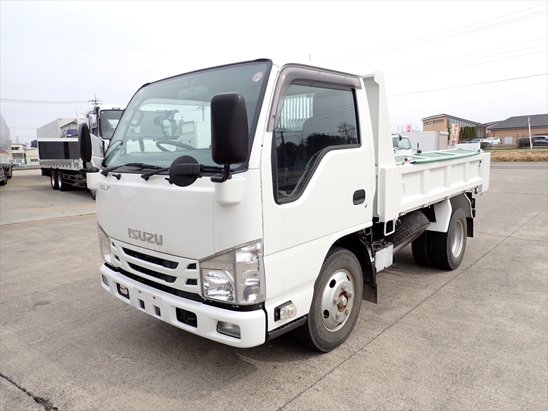 【350942】いすゞ エルフ Lゲート土砂ダンプ|中古トラックの販売・買取・査定のアイナビ