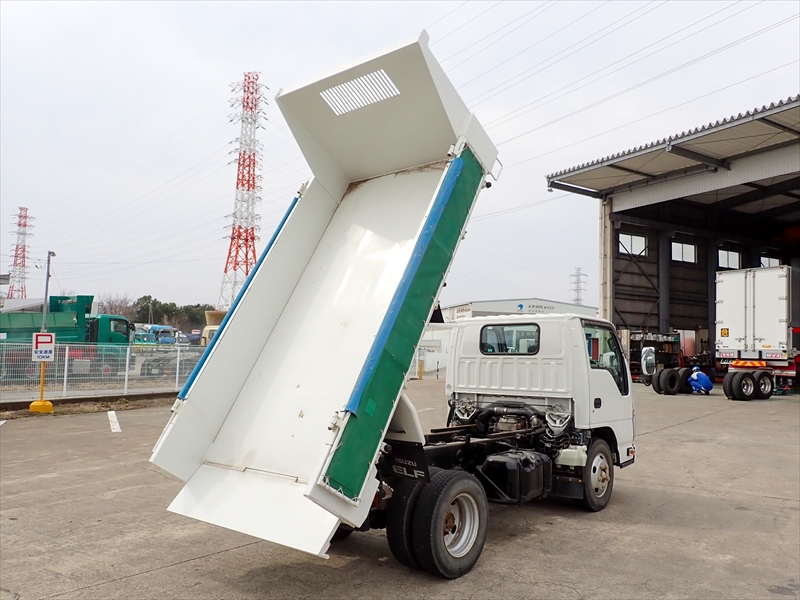 【350942】いすゞ エルフ Lゲート土砂ダンプ|中古トラックの販売・買取・査定のアイナビ