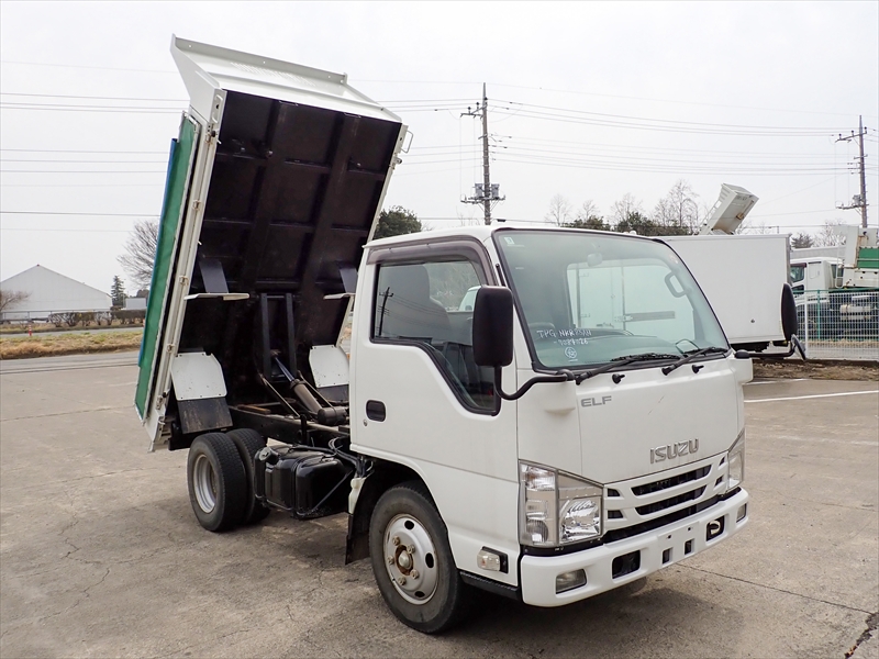 【350942】いすゞ エルフ Lゲート土砂ダンプ|中古トラックの販売・買取・査定のアイナビ