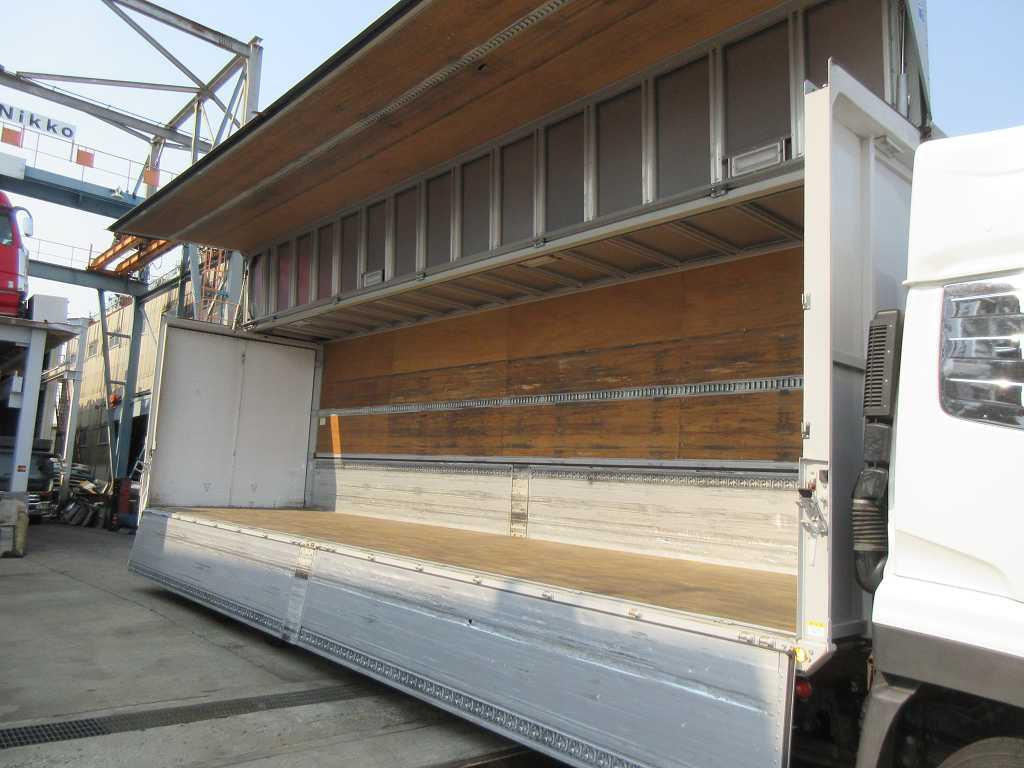 4軸低床車検付きハイルーフアルミウイング|中古トラックの販売・買取・査定のアイナビ