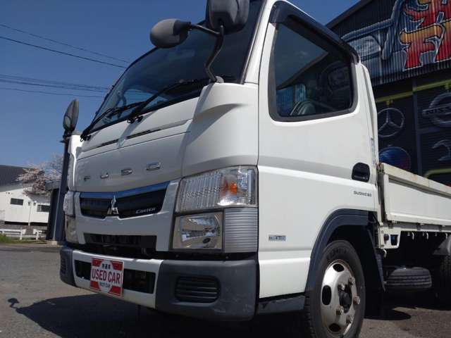 三菱ふそうキャンター 2トン平ボディ オートマ車 全低床|中古トラックの販売・買取・査定のアイナビ