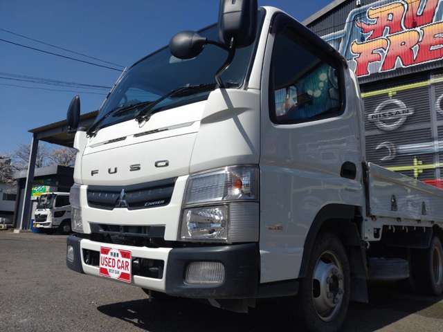 三菱ふそうキャンター 1.5t平ボディ1年保証付 オートマ|中古トラックの販売・買取・査定のアイナビ