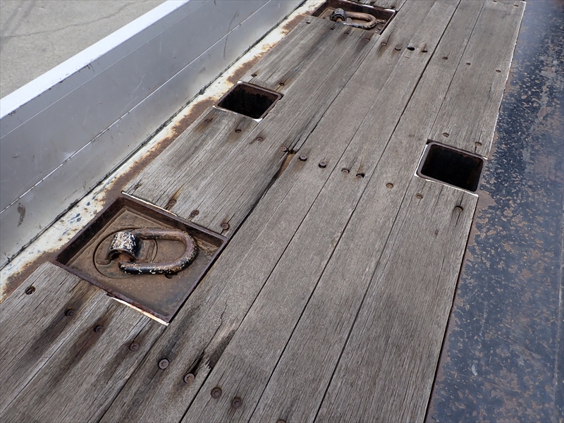 【351003】トレクス 床Vカット平トレーラー|中古トラックの販売・買取・査定のアイナビ