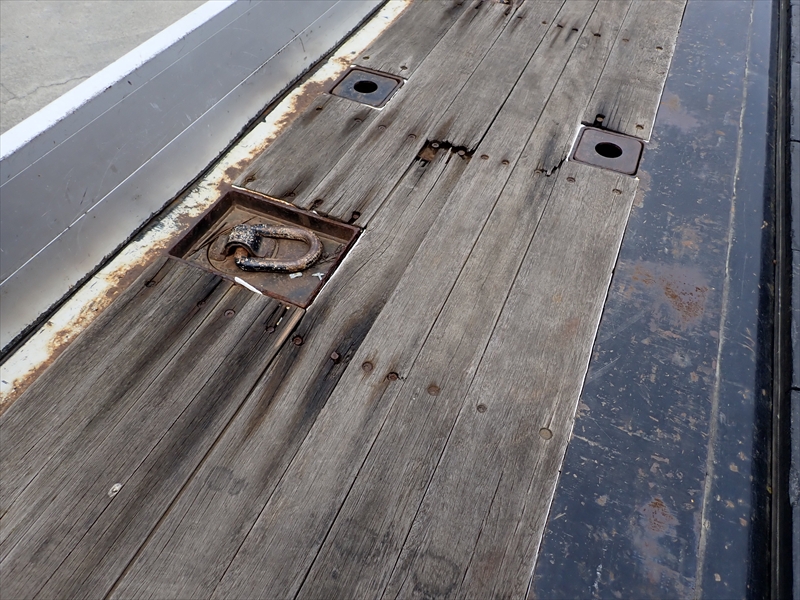 【351003】トレクス 床Vカット平トレーラー|中古トラックの販売・買取・査定のアイナビ