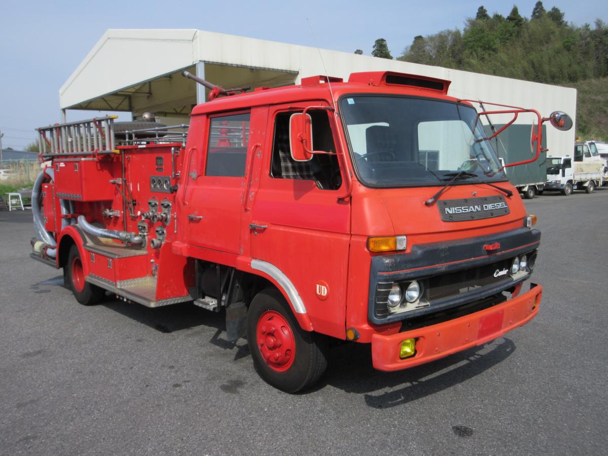 昭和57年 コンドル 消防車 Wキャブ !!|中古トラックの販売・買取・査定のアイナビ