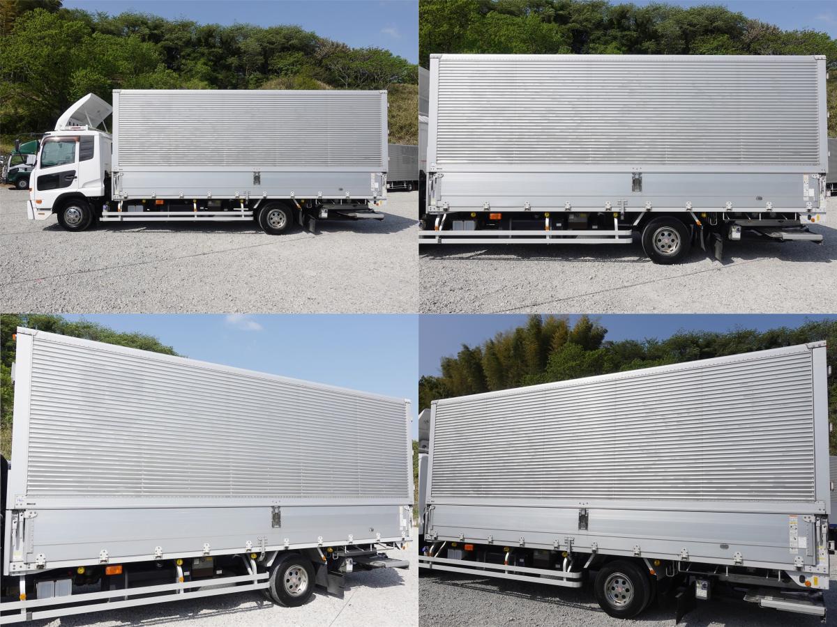 格納パワーゲートワイドアルミウイングアルミウィング|中古トラックの販売・買取・査定のアイナビ