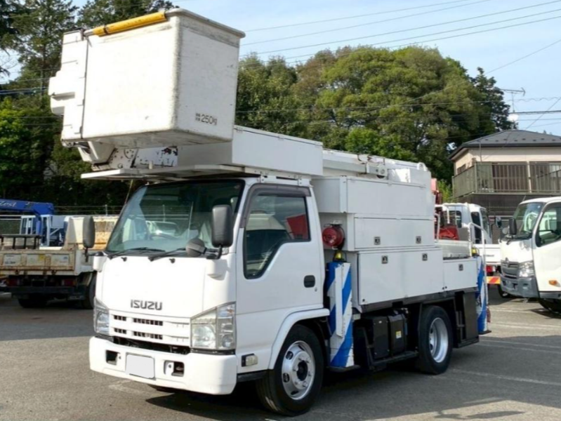 タダノ電工仕様14.5mバケット250㎏車検付|中古トラックの販売・買取・査定のアイナビ