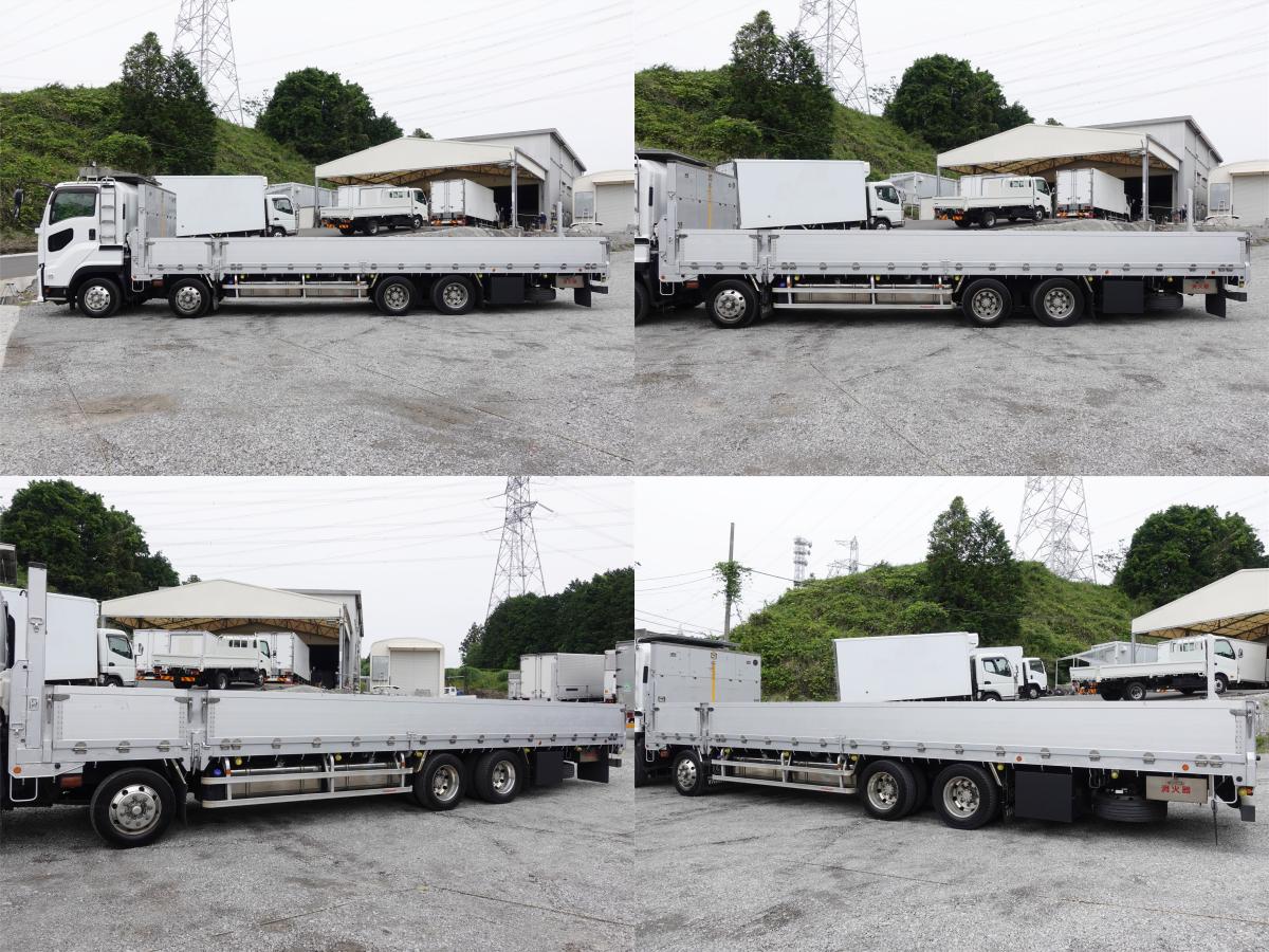 2デフ後輪エアサス大型平ボディー積載14t|中古トラックの販売・買取・査定のアイナビ