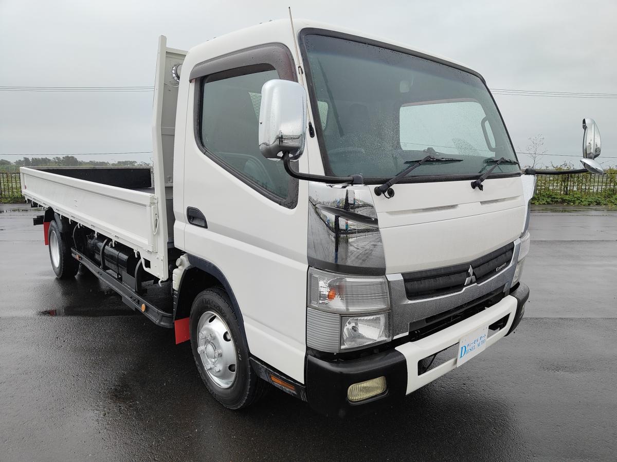 平成25年キャンター平ボディーワイドロング積載4000kg|中古トラックの販売・買取・査定のアイナビ
