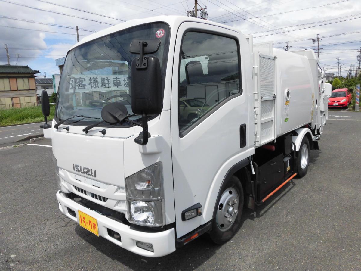 29年エルフ2T3.8㎥回転式連続SW キャブバックコンテナ!|中古トラックの販売・買取・査定のアイナビ