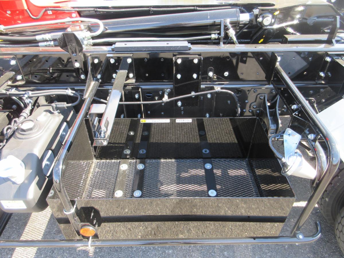 極東製 フックロール 脱着装置付コンテナ専用車 !!|中古トラックの販売・買取・査定のアイナビ