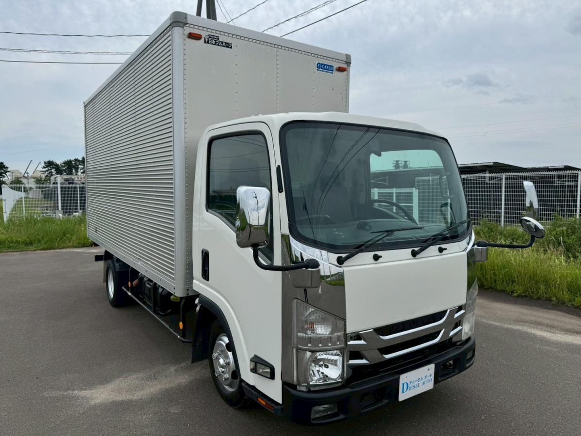 平成23年エルフアルミバン標準ロングサイドドア準中型対応|中古トラックの販売・買取・査定のアイナビ