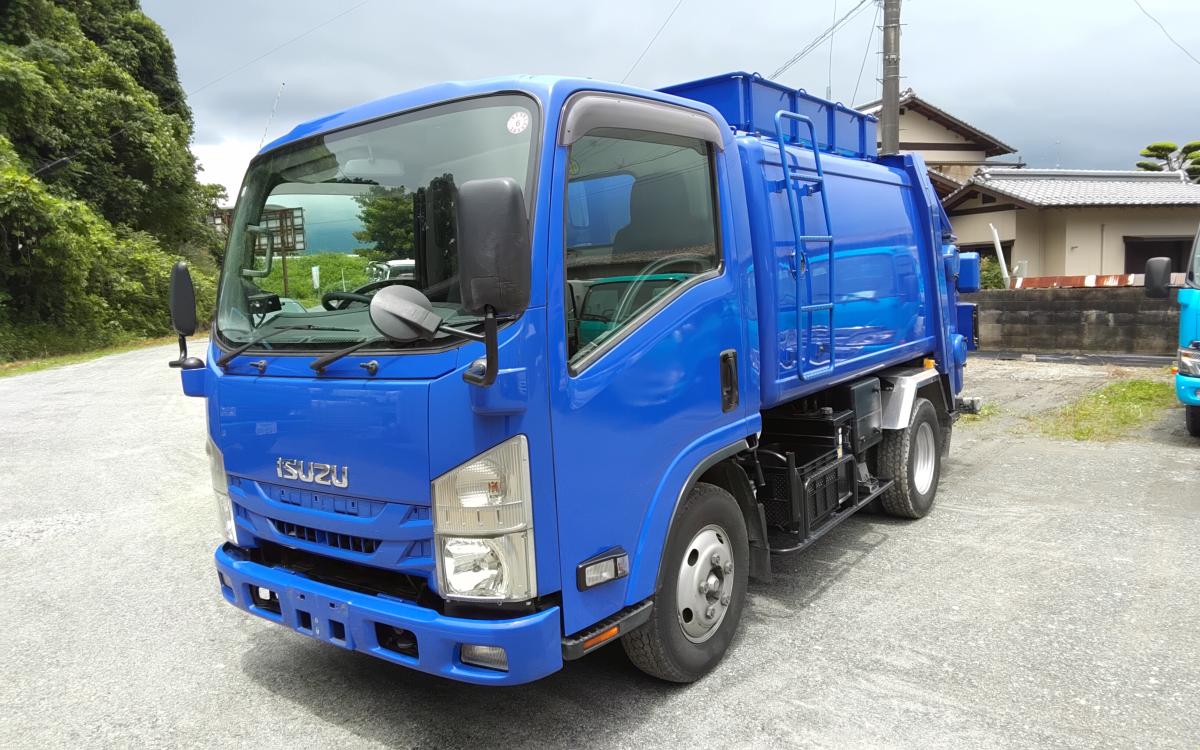 平成28年式 いすゞ エルフ 3t 新明和 G-RX 5.1m3|中古トラックの販売・買取・査定のアイナビ