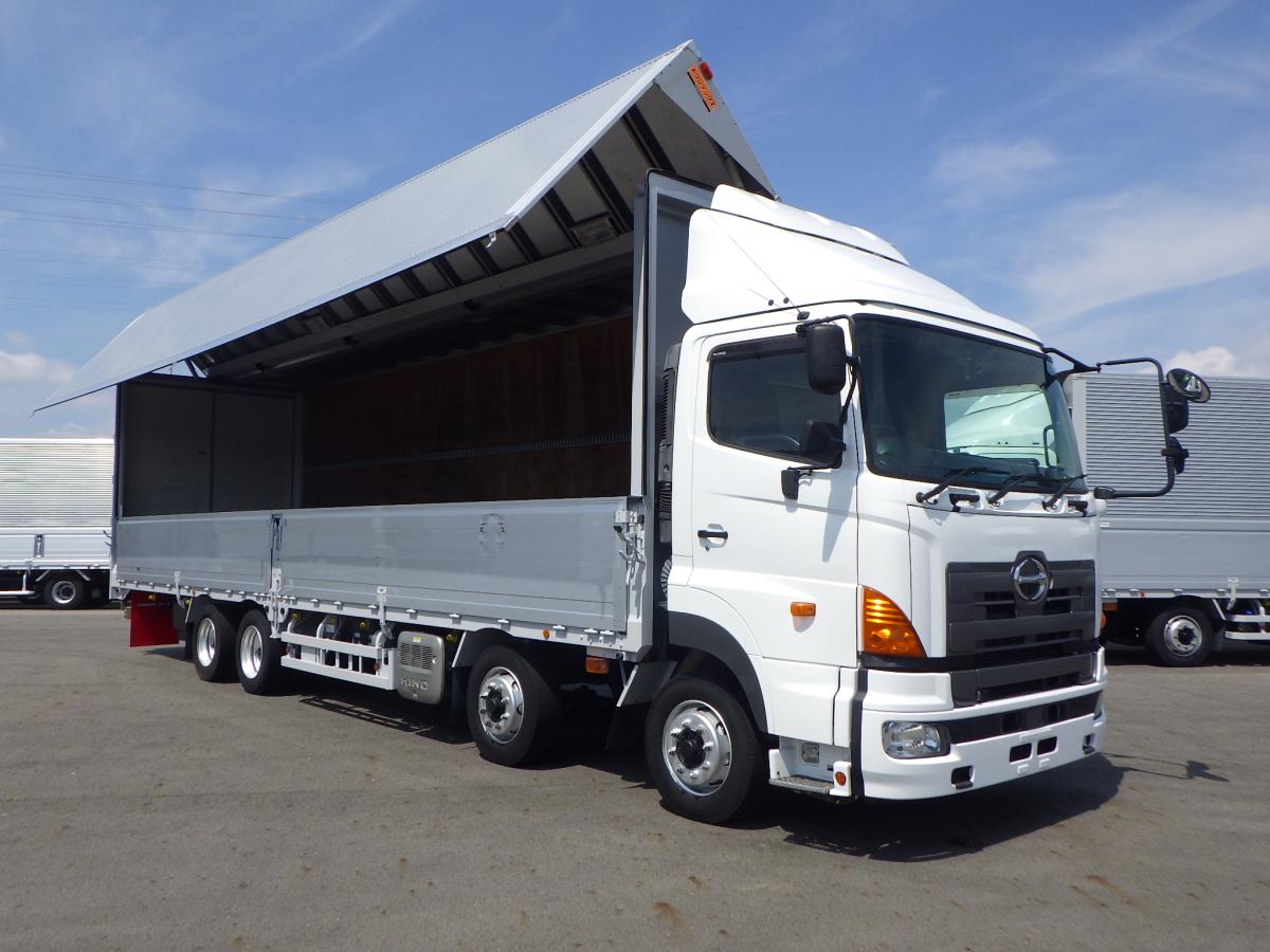 4軸低床 10mボデー ショートキャブ 内高2,680|中古トラックの販売・買取・査定のアイナビ