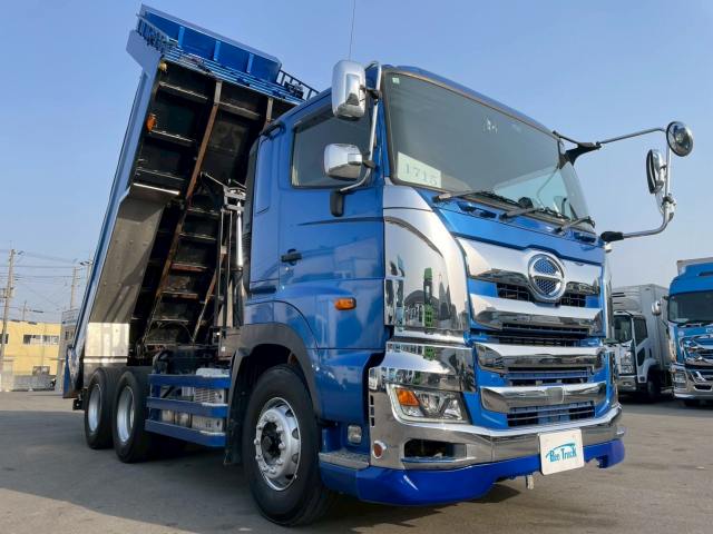 車検付6×4新明和工業額縁アオリ7速MT車10t20t土砂ダンプ|中古トラックの販売・買取・査定のアイナビ