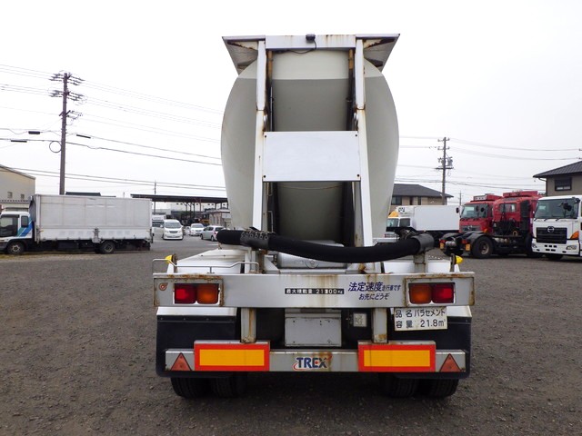 トレクスTNF22401粉粒体運搬セミトレーラー2槽式|中古トラックの販売・買取・査定のアイナビ