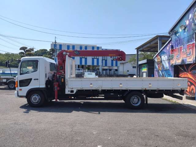 日野自動車レンジャー 4tユニック 4段クレーン ラジコン付|中古トラックの販売・買取・査定のアイナビ